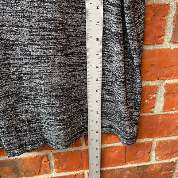 Rag & Bone Womens Large Gray Charlie Mock Neck VBack Cutout Tank Top - Picture 8 of 10